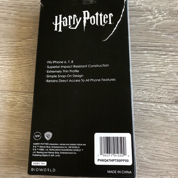 5/$25 NIB Harry Potter Phone Case-iPhone 6 / 7 / 8 - Picture 2 of 3